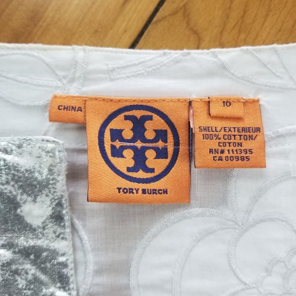 Tory Burch metallic blouse - Picture 2 of 8
